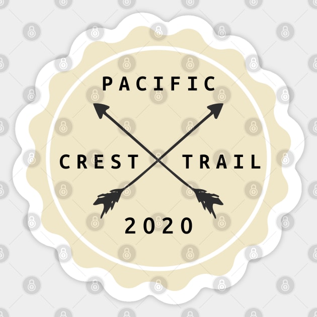 Pacific Crest Trail 2020 Sticker by cloudhiker